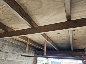 Garage Roof Internal- click for photo gallery